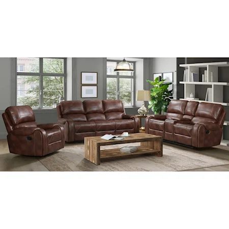 Traditional Power Reclining Living Room Group